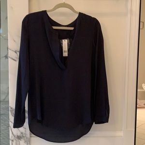 Theory silk blouse